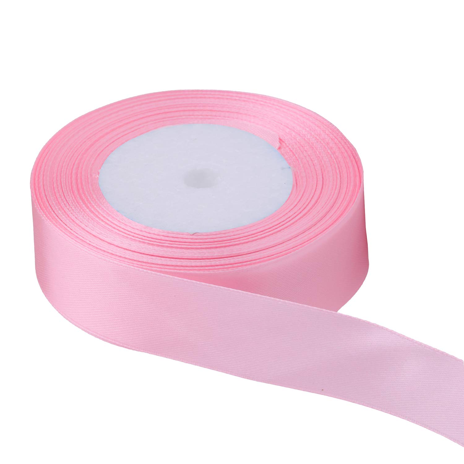 Amazon.com: Trimming Shop Baby Pink Full Roll Ribbon 25mm x 25